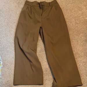 Women's Olive Green Chinos